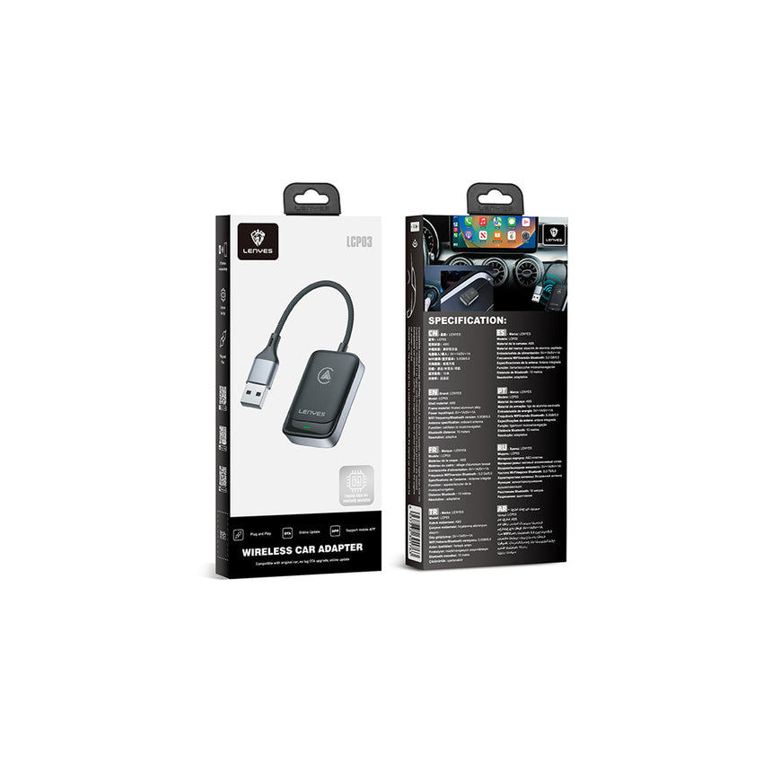 Lenyes LCP03 | Bluetooth 5.0 Wireless USB Transmitter Adaptör