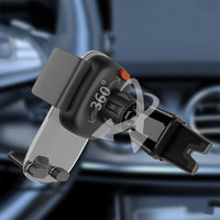 Lenyes CR143 360 Derece Dönebilen Havalandırma Tasarım Araç İçi Telefon Tutucu