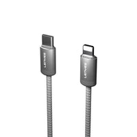 LC527 Spiral Magnetik Örgülü Tasarım Type-C to Lightning Hızlı Şarj Özellikli Data ve Şarj Kablosu 27W 1M