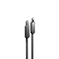 LC527 Spiral Magnetik Örgülü Tasarım Type-C to Lightning Hızlı Şarj Özellikli Data ve Şarj Kablosu 27W 1M