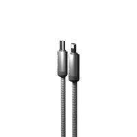 LC527 Spiral Magnetik Örgülü Tasarım Type-C to Lightning Hızlı Şarj Özellikli Data ve Şarj Kablosu 27W 1M