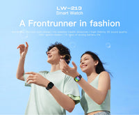 Lenyes LW-213 Akıllı Saat | iOS & Android Uyumlu | Geniş Ekran | Sağlık Takibi