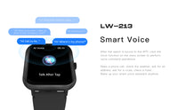 Lenyes LW-213 Akıllı Saat | iOS & Android Uyumlu | Geniş Ekran | Sağlık Takibi