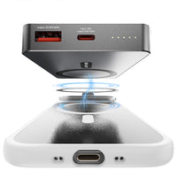 iPhone 17 Air Kılıf M-Safe Şarj Özellikli Metal Kamera Standlı Lenyes CK226 PC Kapak