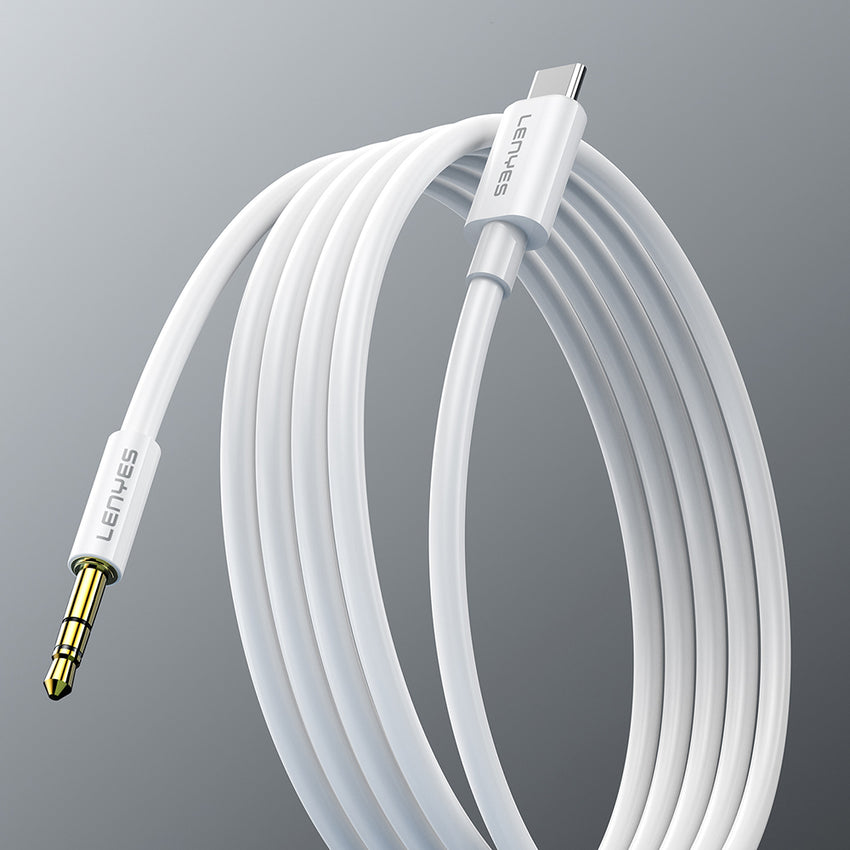 Lenyes AX102 | Type-C to 3.5mm AUX Audio Kablo 1M