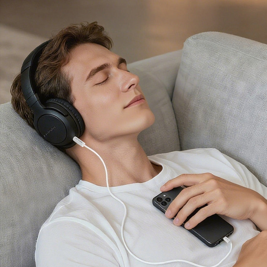 Lenyes AX102 | Type-C to 3.5mm AUX Audio Kablo 1M