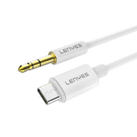 Lenyes AX102 | Type-C to 3.5mm AUX Audio Kablo 1M