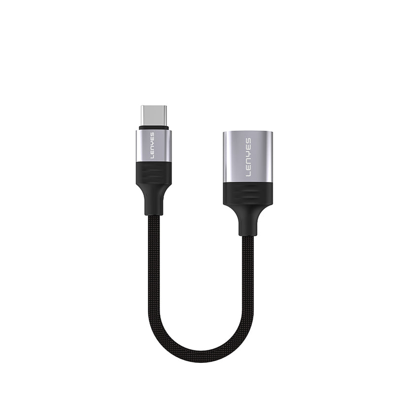 Lenyes AX122 | USB to Type-C Dönüştürücü OTG Kablo