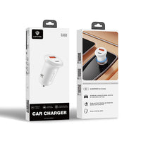 Lenyes CA53 | Hızlı Şarj Özellikli Dual Type-C + USB-A Portlu 30W Mini Araç Şarj Aleti