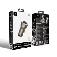 Lenyes CA65 Dual Type-C PD Araç Şarj Aleti 60W