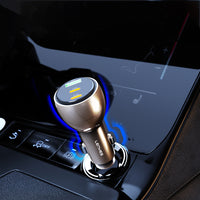 Lenyes CA66 Dual Type-C + USB-A PD Araç Şarj Aleti 95W