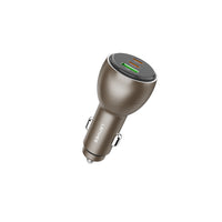 Lenyes CA66 Dual Type-C + USB-A PD Araç Şarj Aleti 95W