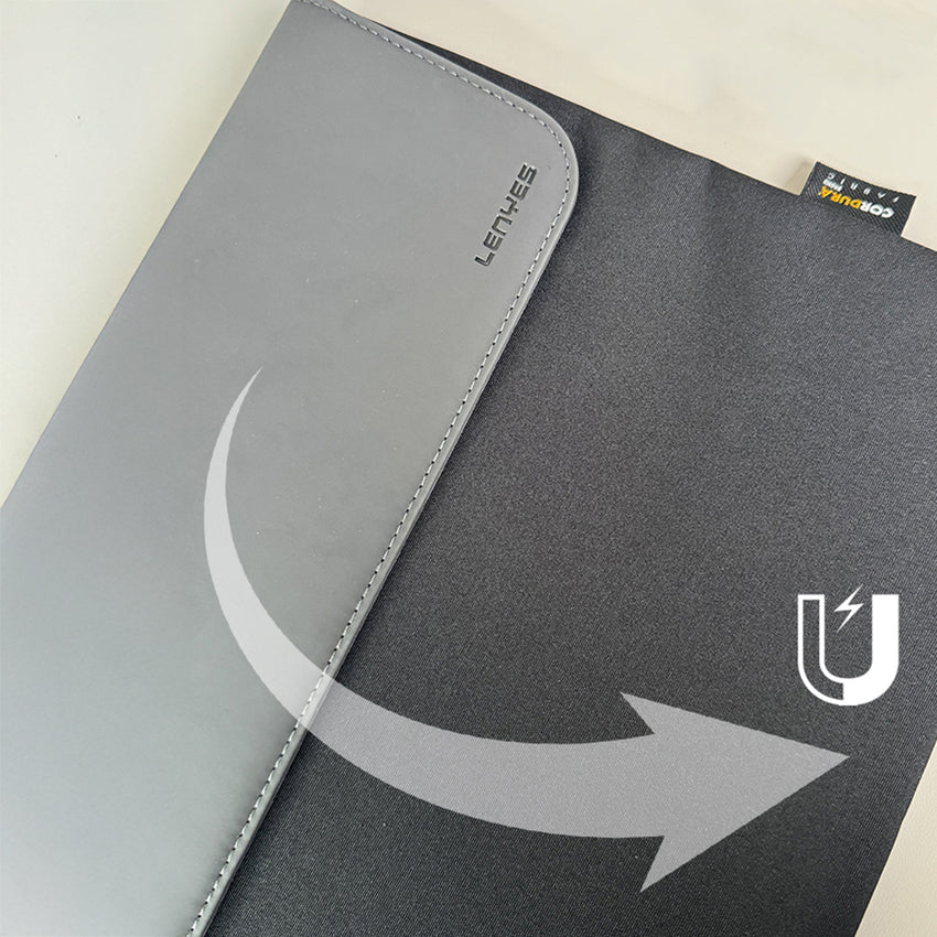 Lenyes LB503 Darbe Emici Su Geçirmez PU Cordura Kumaş 13-14” Laptop Çantası