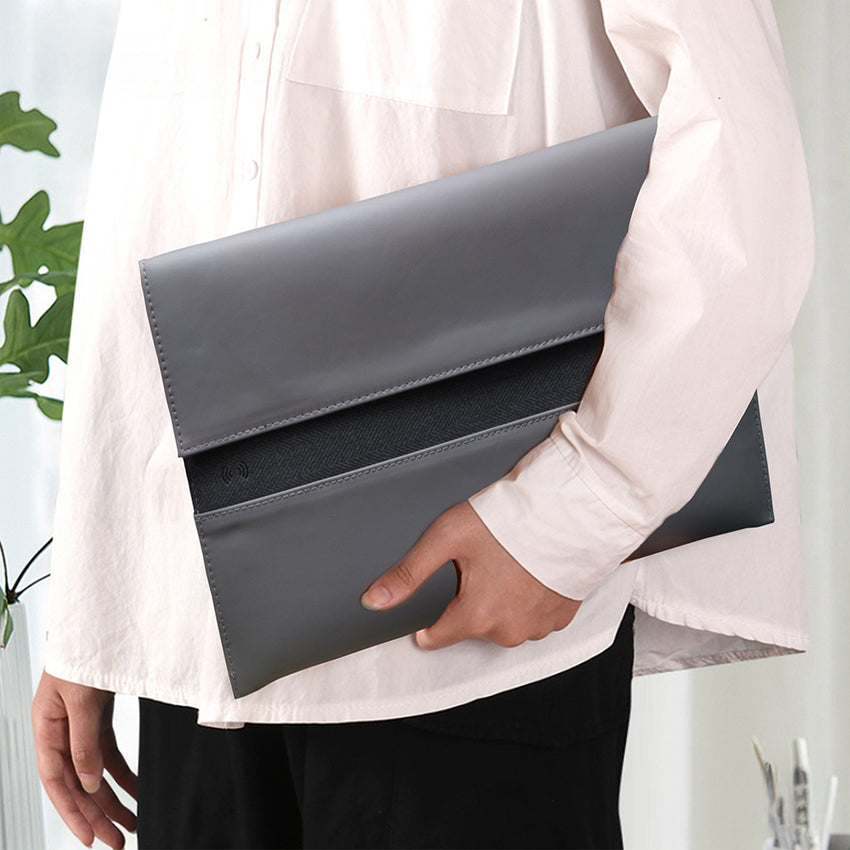 Lenyes LB511 NFC Özellikli 14 inç Su Geçirmez Laptop Kılıfı