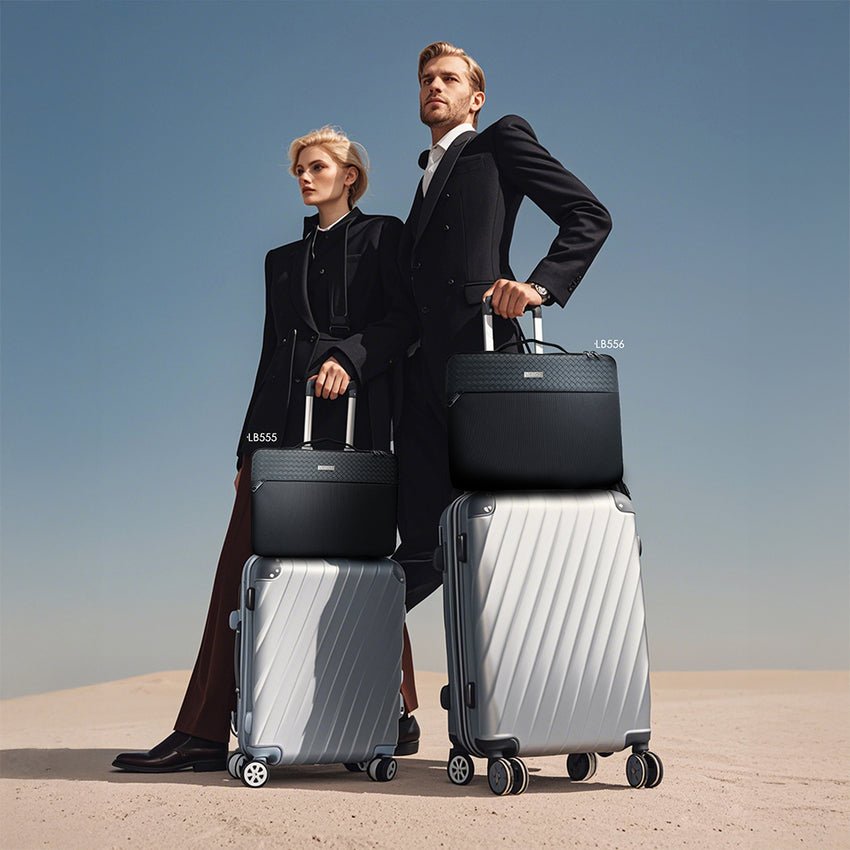 Lenyes LB556 Voyagers Serisi 1200D Su Geçirmez 15-16 inç Laptop Çantası