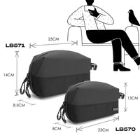 Lenyes LB571 | Su Geçirmez Aşınmaya & Çizilmeye Dayanıklı Aksesuar Çantası – 25 cm