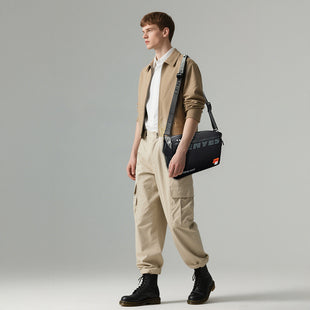 Lenyes LB594 Innovator Crossbody | Manyetik Tokalı 500D Su Geçirmez Kumaşlı Çapraz Vücut Çantası
