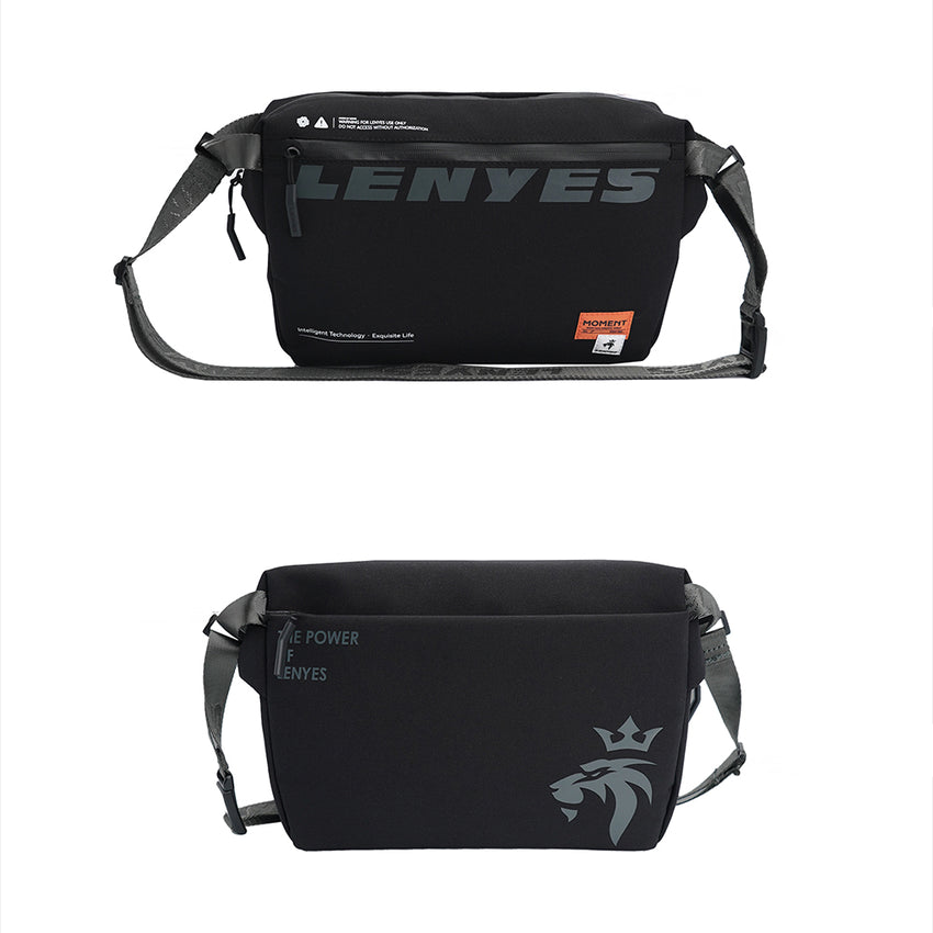 Lenyes LB594 Innovator Crossbody | Manyetik Tokalı 500D Su Geçirmez Kumaşlı Çapraz Vücut Çantası