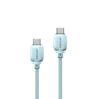 Lenyes Type-C to Type-C Kablo | LC536 60W PD Hızlı Şarj & Örgü Tasarım 1M