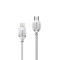 Lenyes Type-C to Type-C Kablo | LC536 60W PD Hızlı Şarj & Örgü Tasarım 1M