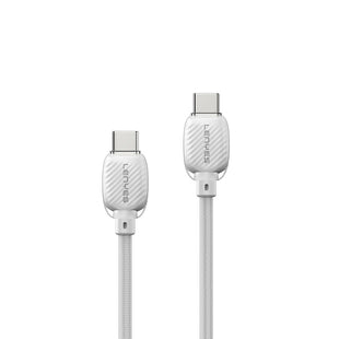 Lenyes Type-C to Type-C Kablo | LC536 60W PD Hızlı Şarj & Örgü Tasarım 1M