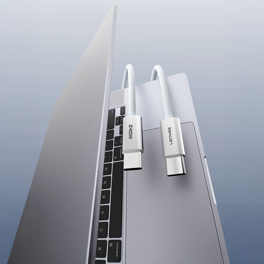 Lenyes LC550 | Type-C to Type-C Hızlı Şarj ve Data Kablosu 240W 1M