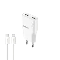 Lenyes LCH15-EU TC-L | GaN PD 20W Hızlı Şarj Seti Type-C to Lightning