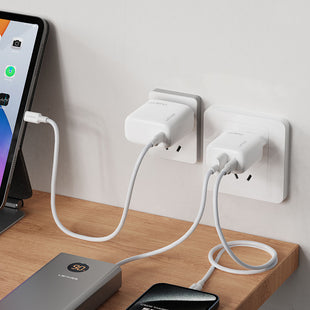 Lenyes LCH91-TC-L | GaN Teknolojili Type-C to Lightning PD & USB Hızlı Şarj Seti 20W