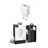 Lenyes LCH93 | Type-C ve USB GaN Teknolojili PD Hızlı Şarj Adaptörü 30W