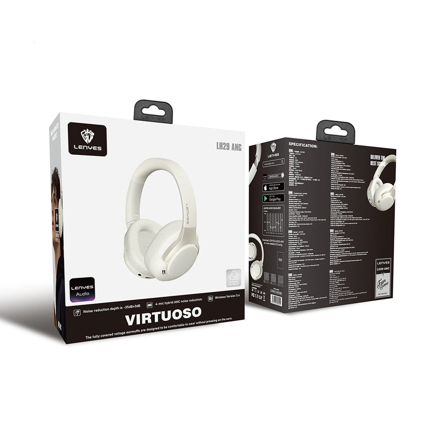Lenyes LH29 | ANC Özellikli TWS Kulak Üstü Bluetooth Kulaklık v5.4