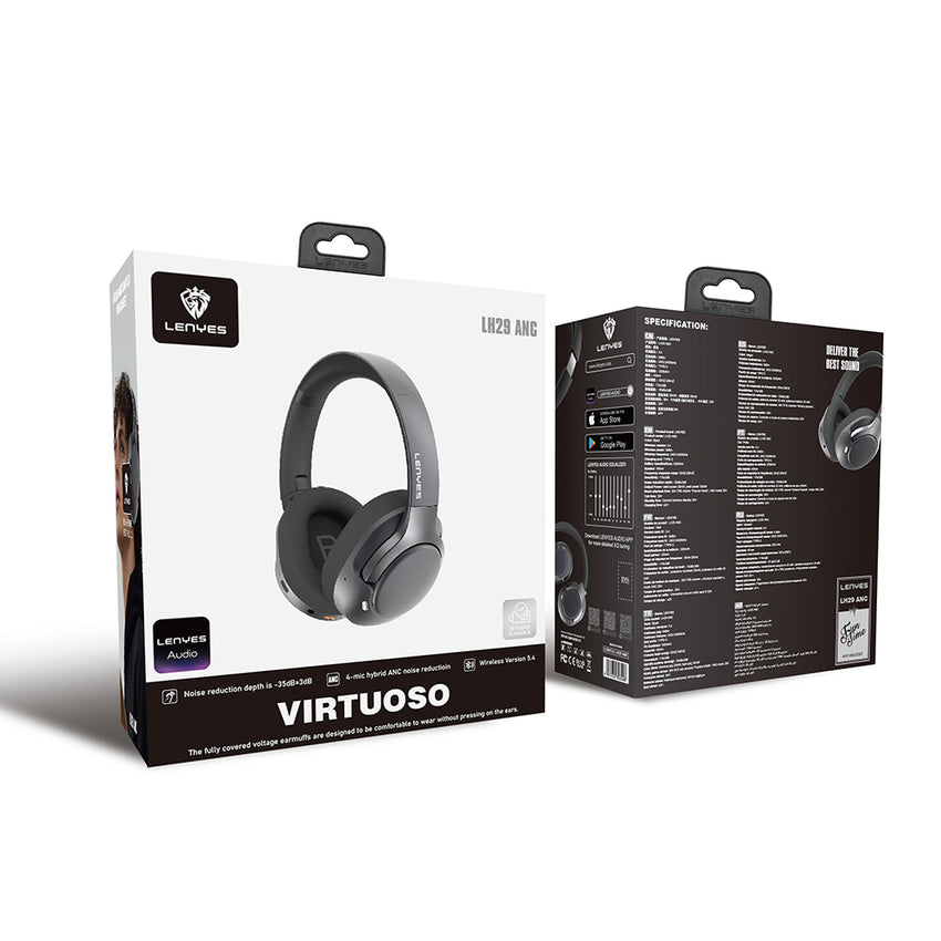 Lenyes LH29 | ANC Özellikli TWS Kulak Üstü Bluetooth Kulaklık v5.4