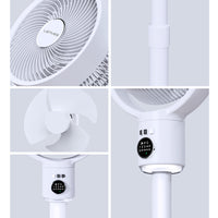 Lenyes LHF10 Dijital LED Göstergeli Uzaktan Kumandalı 10 inç Fan