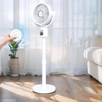 Lenyes LHF10 Dijital LED Göstergeli Uzaktan Kumandalı 10 inç Fan