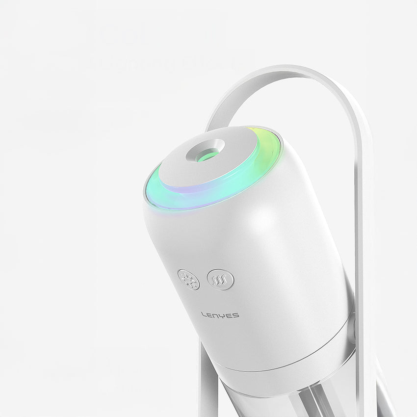 Lenyes LHU04 RGB Işıklı Kum Saati Tipi Sessiz Hava Nemlendirici