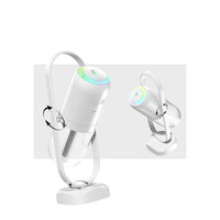 Lenyes LHU04 RGB Işıklı Kum Saati Tipi Sessiz Hava Nemlendirici