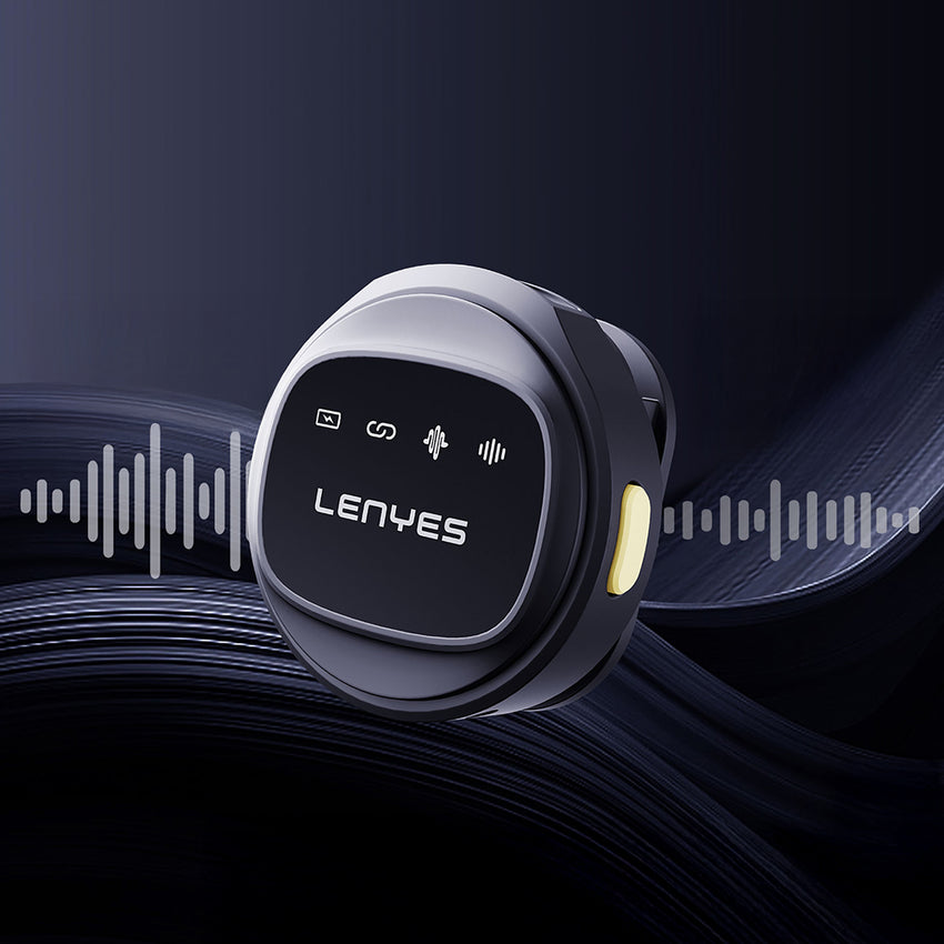 Lenyes LM204-TC Type-C Kablosuz Yaka Mikrofonu