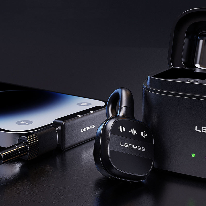 Lenyes LM209 | Lightning Portlu Kablosuz Yaka Mikrofonu 25m Menzil & 5 Saat Kullanım
