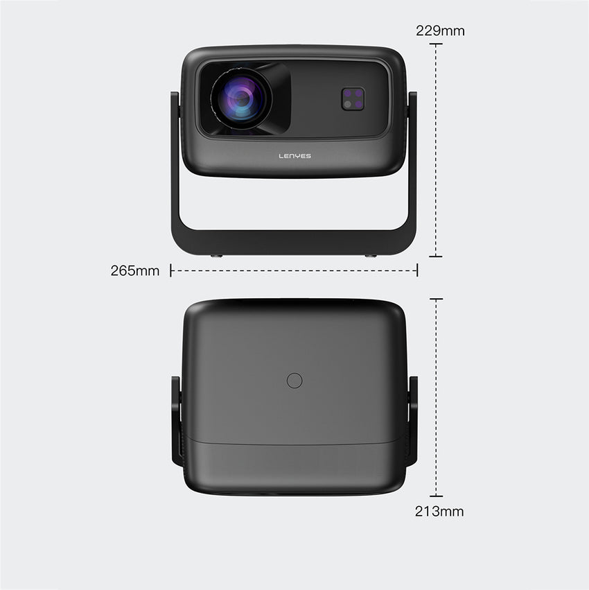 Lenyes LPR02 4.45” LCD 360° Dönebilen Otomatik Netleme Özellikli 600 ANSI Projektör