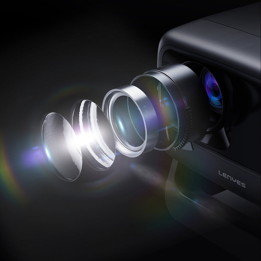 Lenyes LPR02 4.45” LCD 360° Dönebilen Otomatik Netleme Özellikli 600 ANSI Projektör