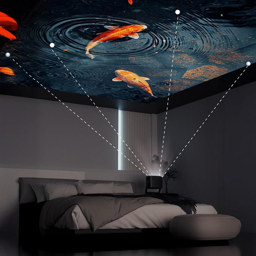 Lenyes LPR02 4.45” LCD 360° Dönebilen Otomatik Netleme Özellikli 600 ANSI Projektör