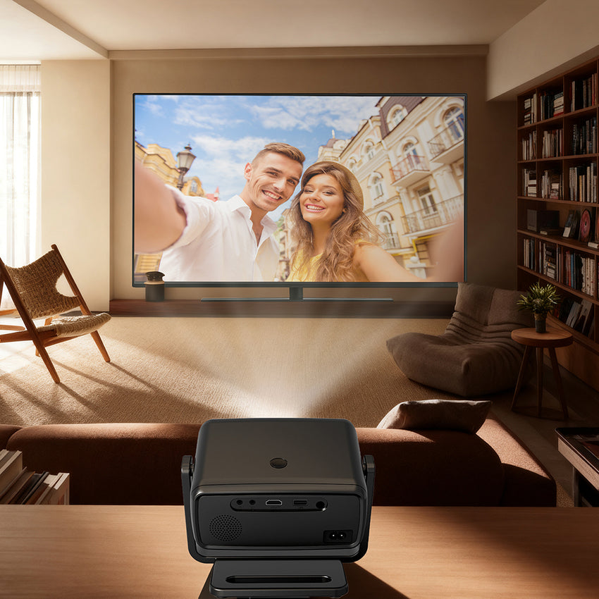 Lenyes LPR03 | 2.69” LCD 200 ANSI Lümen PTZ Projektör Yansıtma Cihazı