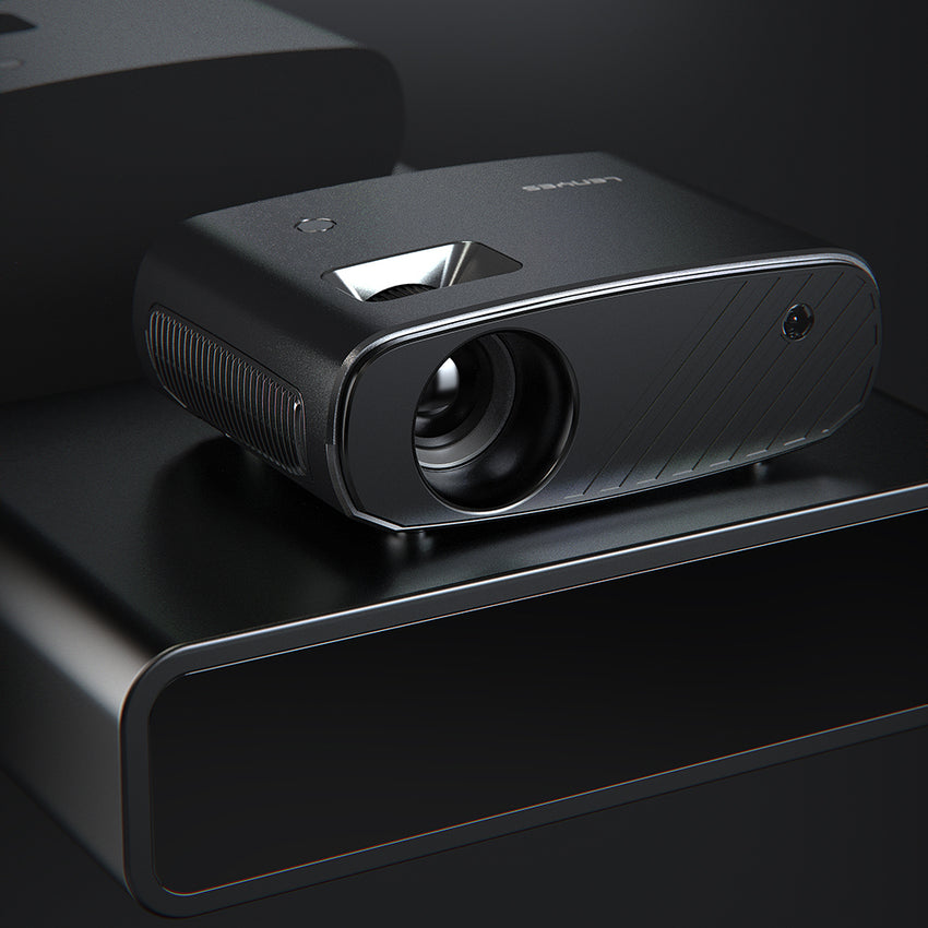 Lenyes LPR04 Pro 2” LCD 100 ANSI Lümen Taşınabilir Projektör Yansıtma Cihazı