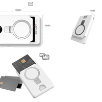 Lenyes PW0006D | PD 20W Hızlı Şarj Kartlıklı Standlı Wireless Powerbank 15W 5000mAh