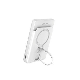 Lenyes PW0006D | PD 20W Hızlı Şarj Kartlıklı Standlı Wireless Powerbank 15W 5000mAh