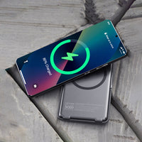 Lenyes PW038D | 20W Ultra İnce Standlı Wireless Powerbank 15W 5000mAh