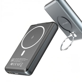 Lenyes PW1001D | PD 22.5W Hızlı Şarj Standlı Wireless Powerbank 15W 10000mAh