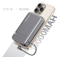 Lenyes PW1009D | 35W Hızlı Şarj Destekli Katlanabilir Standlı 10000mAh Wireless Powerbank