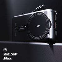 Lenyes PX274D | PD 22.5W | Standlı M-Safe Wireless Powerbank 15W 20000mAh