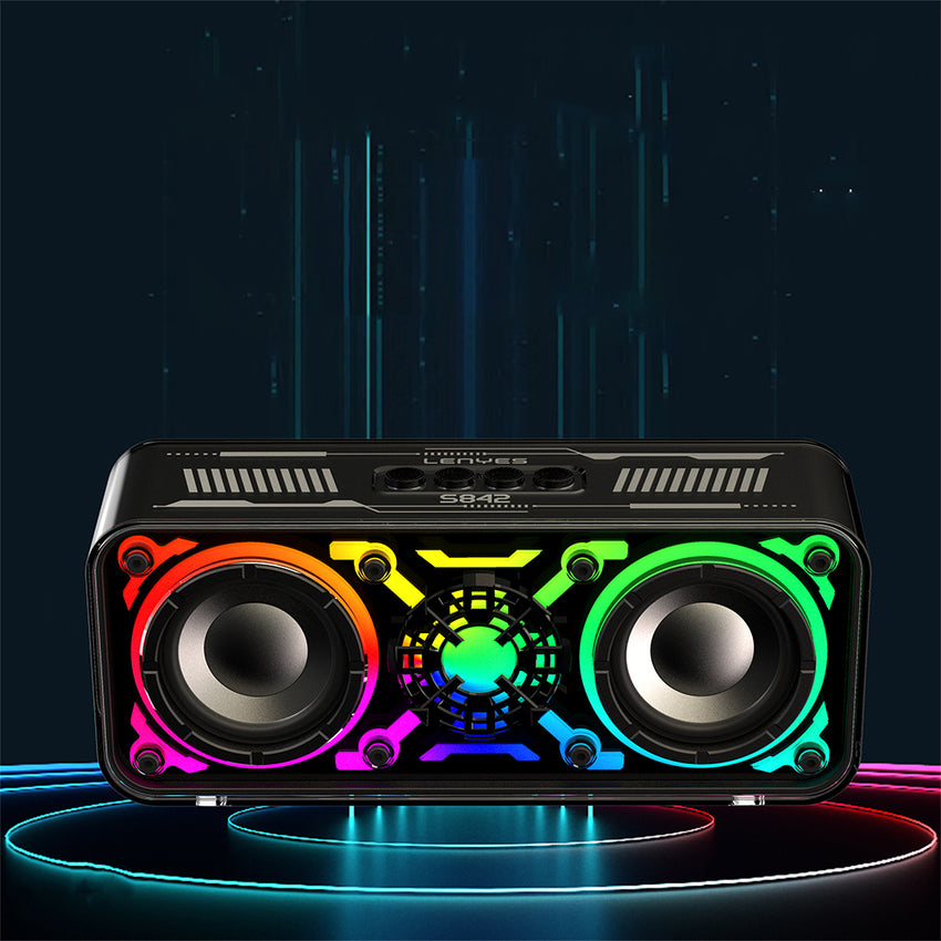 Lenyes S842 RGB Işıklı | 18W TWS Bluetooth Hoparlör v5.3