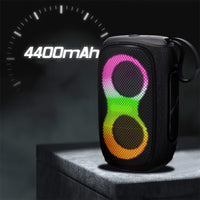 Lenyes S865 RGB Işıklı Bluetooth Speaker | 40W Güç & 6 Saat Pil